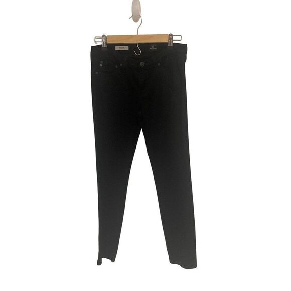 AG Adriano Goldschmied Black Cigarette Leg Jeans 28 - Picture 1 of 5